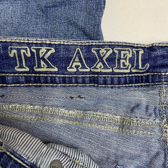 TX Axel Relaxed Straight Medium Wash Jeans - Men's Size 32 - Picture 6 of 9